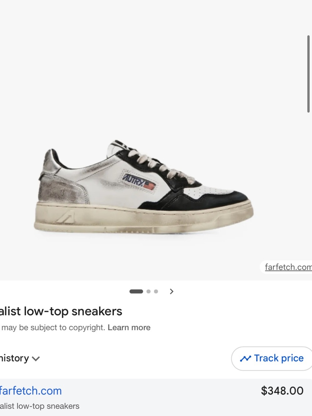 Women's Low-Top Metallic Silver & Black Sneakers